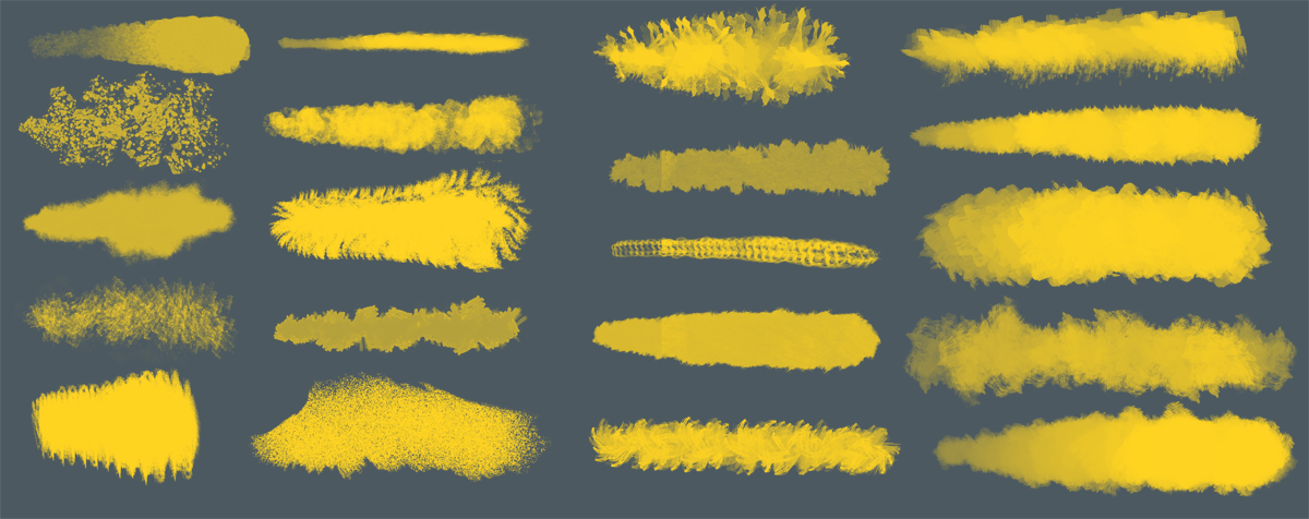 30 Sets Of Free Photoshop Paint Brushes Creatives Wall